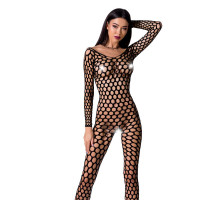 Бодістокінг Passion BS077 Black сітка