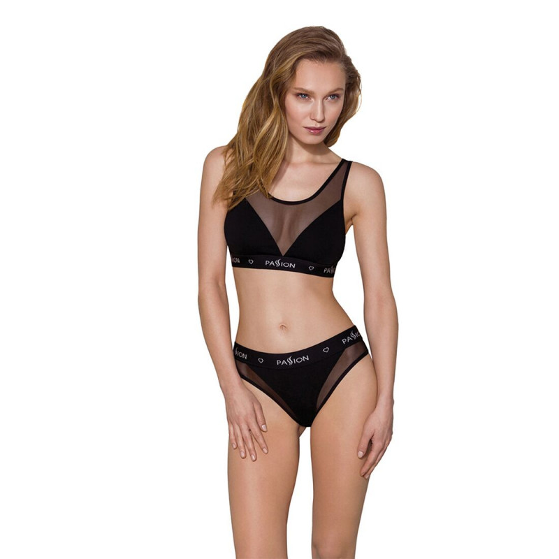 Топ Passion PS002 TOP S, black, вид збоку