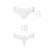 Трусики-бразиліана Passion PS005 XL white: вид ззаду