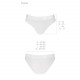 Упаковка білих трусиків Passion PS006 PANTIES XL, готових до подарунка