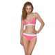 Спортивний топ Passion PS007 TOP L, рожевий - вид збоку, демонстрація крою та підтримки