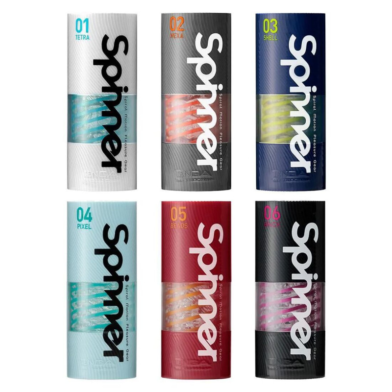 Мастурбатор Tenga Spinner 06 Brick - стильний аксесуар для інтимних моментів