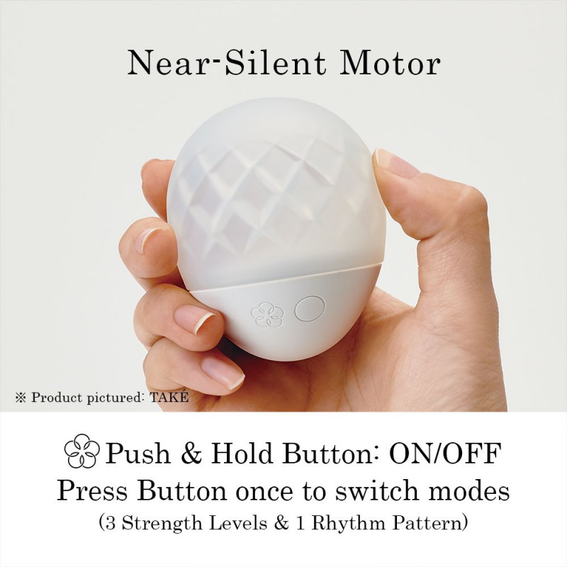 IROHA Ukidama Take: вібромасажер-світильник у руці, компактний розмір