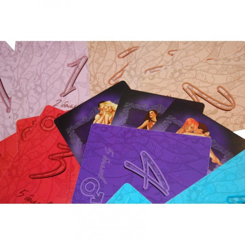 Ілюстрації на картках гри LOVE Фанти: 69 Bombat Game - привабливі та провокативні