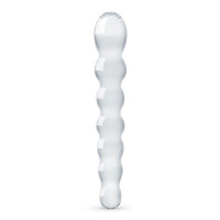 Скляний дилдо Gildo Glass Dildo No. 19 намистини