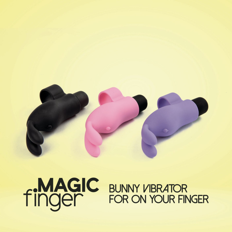 Вібратор FeelzToys Magic Finger Pink – елементи управління, просте використання