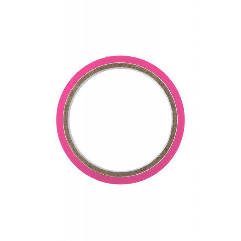 Текстура нелипкого скотчу для бондажа Fetish Tentation Fuchsia, рожевий, 15м