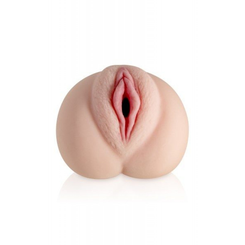 Мастурбатор Real Body The Frenchy: вид збоку, що демонструє анатомічну форму