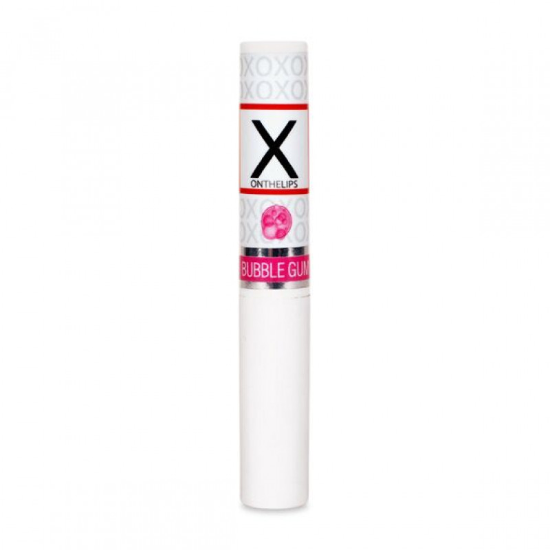 Упаковка стимулювального бальзаму для губ Sensuva X on the Lips Bubble Gum, бренд Sensuva, унісекс, смак жуйки, набір з 2 одиниць