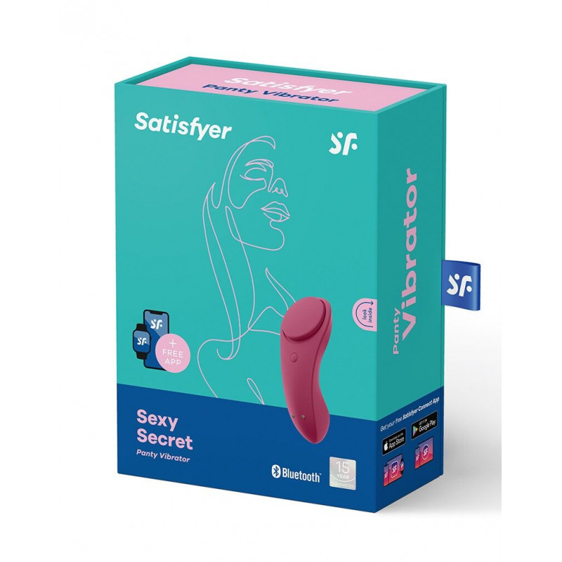 Смарт-вібратор Satisfyer Sexy Secret у дії: демонстрація його форми та прилягання