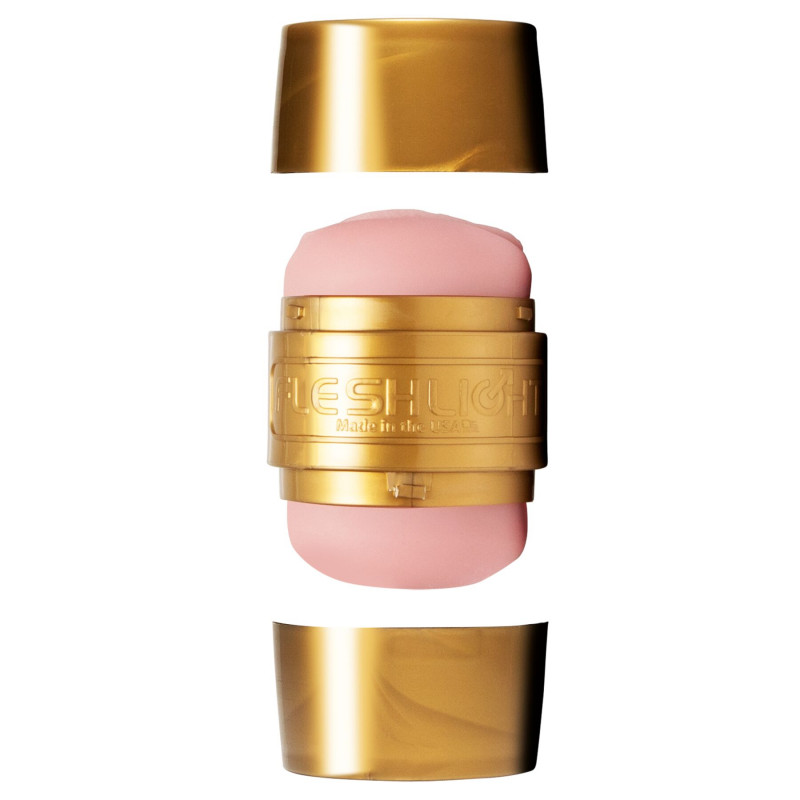 Мастурбатор Fleshlight Quickshot STU, вид зверху, показує зручний захват