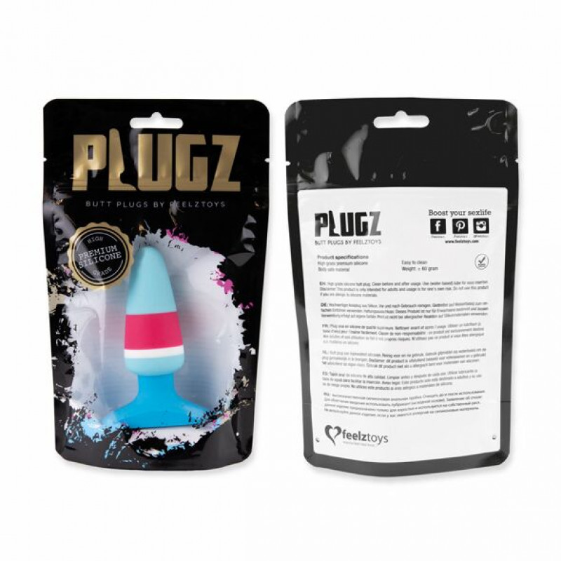 Упаковка анальної пробки FeelzToys Plugz Butt Plug Colors Nr. 1 - привабливий дизайн, готовність до подарунка