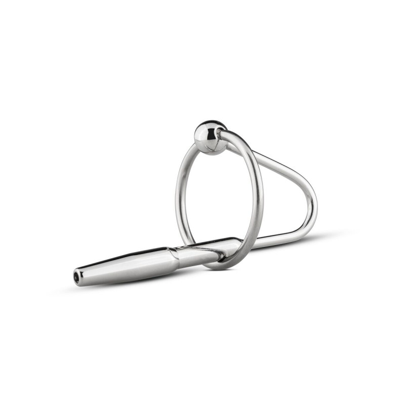 Уретральне кільце-стимулятор Sinner Gear Unbendable Sperm Stopper Hollow Ring, 1 шт. - вигляд збоку, демонстрація форми