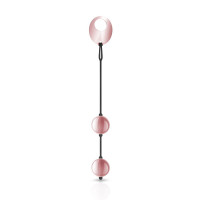 Вагінальні кульки Rosy Gold Nouveau Kegel Balls Металеві 376 г, 2,8 см