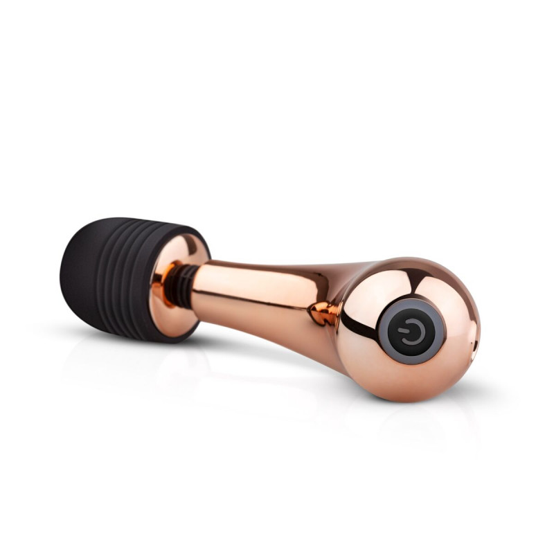 Упаковка мінівібромасажера Rosy Gold Nouveau Mini Curve Massager, стильний дизайн