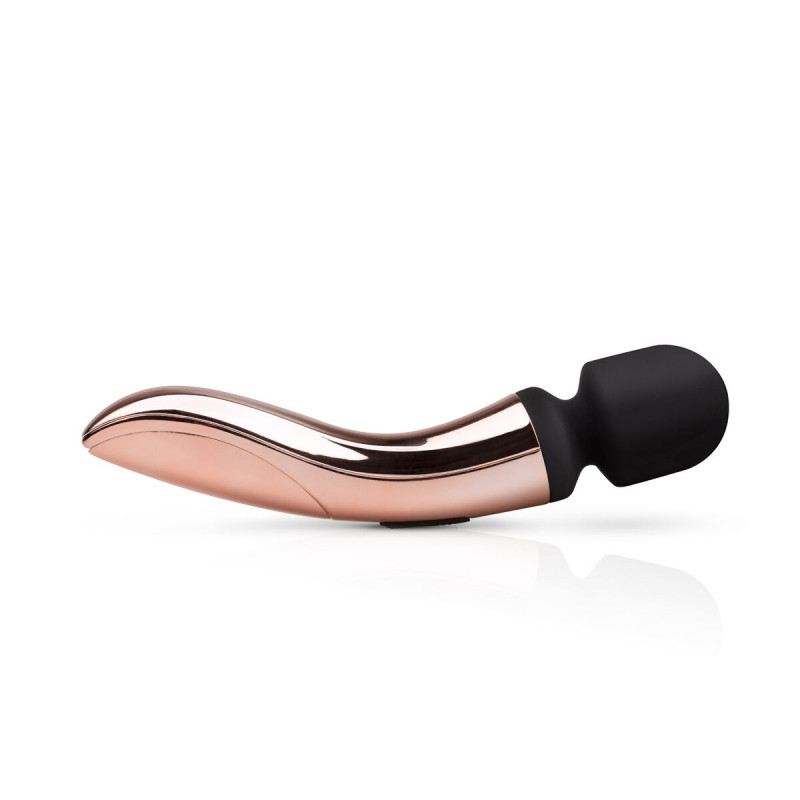 Вібромасажер Rosy Gold Nouveau Curve Massager, в упаковці, повний комплект