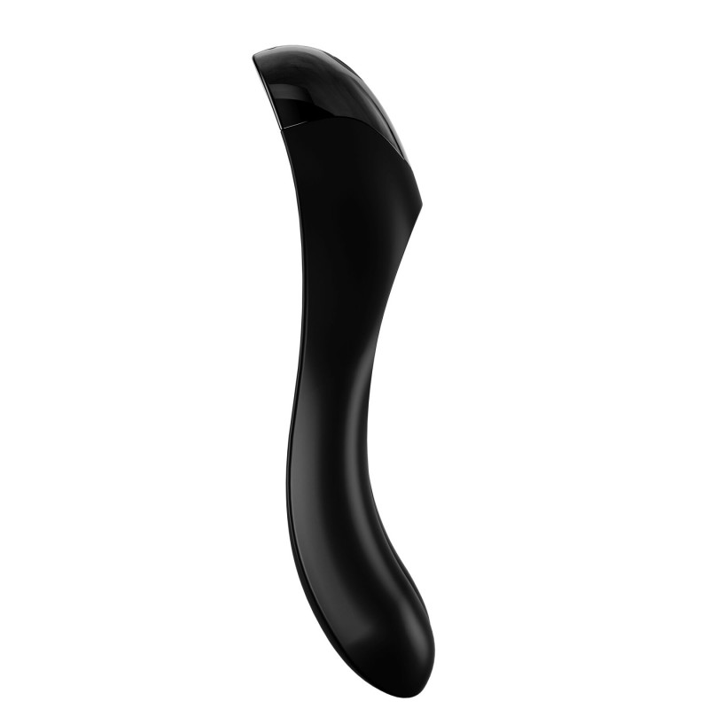Текстура силікону вібратора Satisfyer Candy Cane Black