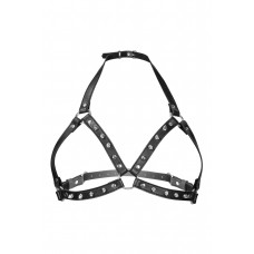 Портупея з металевими шипами Fetish Tentation Sexy Adjustable Chest Harness — Keks-Hub