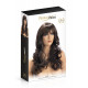 Перука World Wigs ZARA LONG CHESTNUT - детальний вигляд збоку, текстура волосся