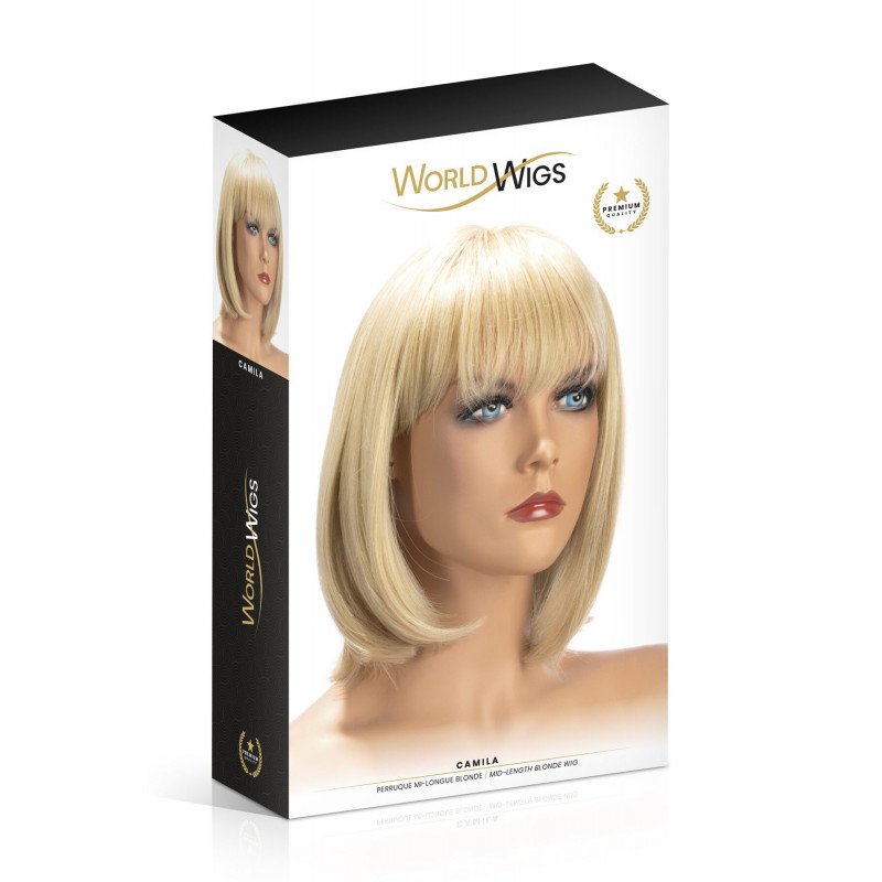 Перука World Wigs CAMILA, вид збоку - детальний розгляд текстури та форми