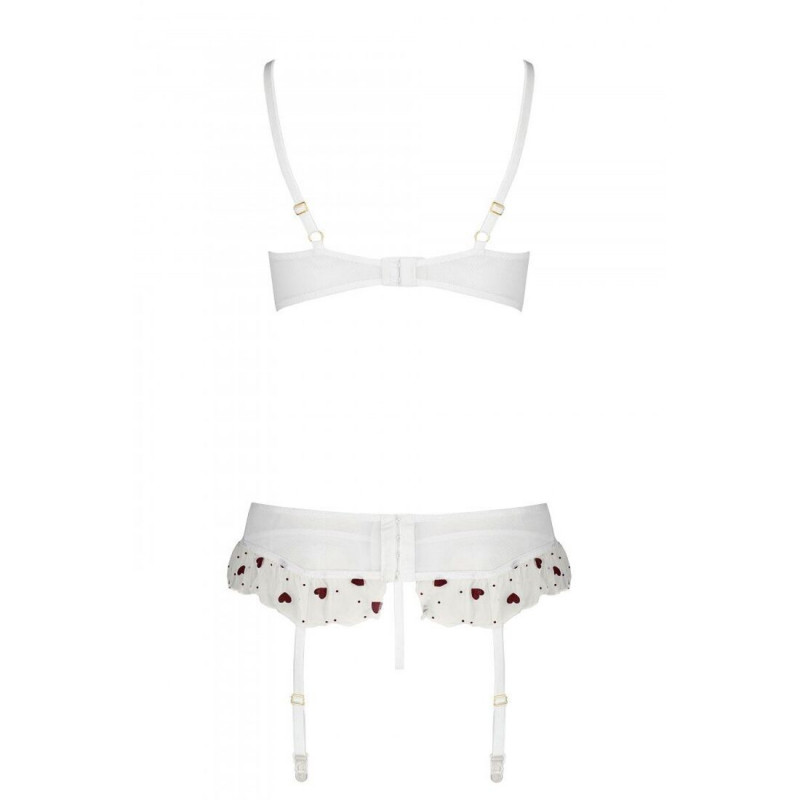 Повна комплектація білого сексуального набору Passion LOVELIA SET S/M