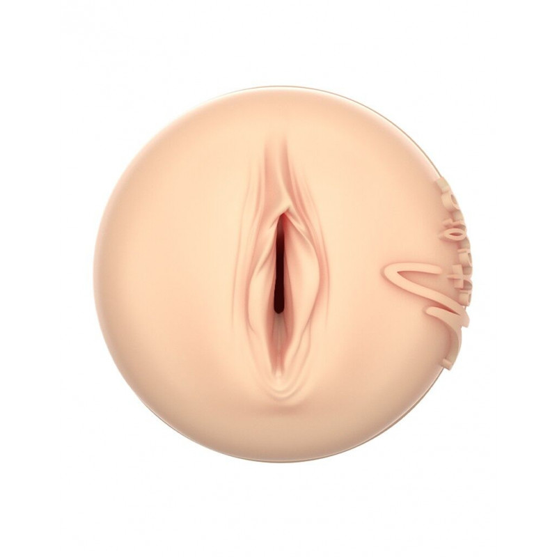 Мастурбатор Kiiroo Feel Natalia Starr, вид збоку, що демонструє вигини та текстуру