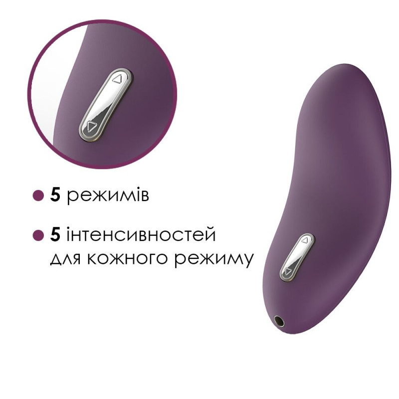 Упаковка кліторального вібратора Svakom Echo Violet – стильна та презентабельна