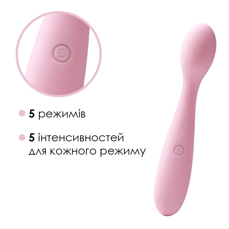 Упаковка стимулятора клітора та точки G Svakom Keri Pale Pink
