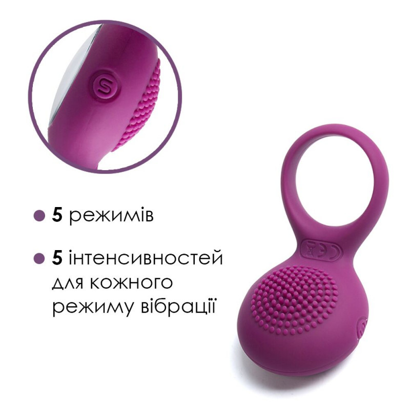 Упаковка ерекційного кільця Svakom Tyler Violet, розпаковка