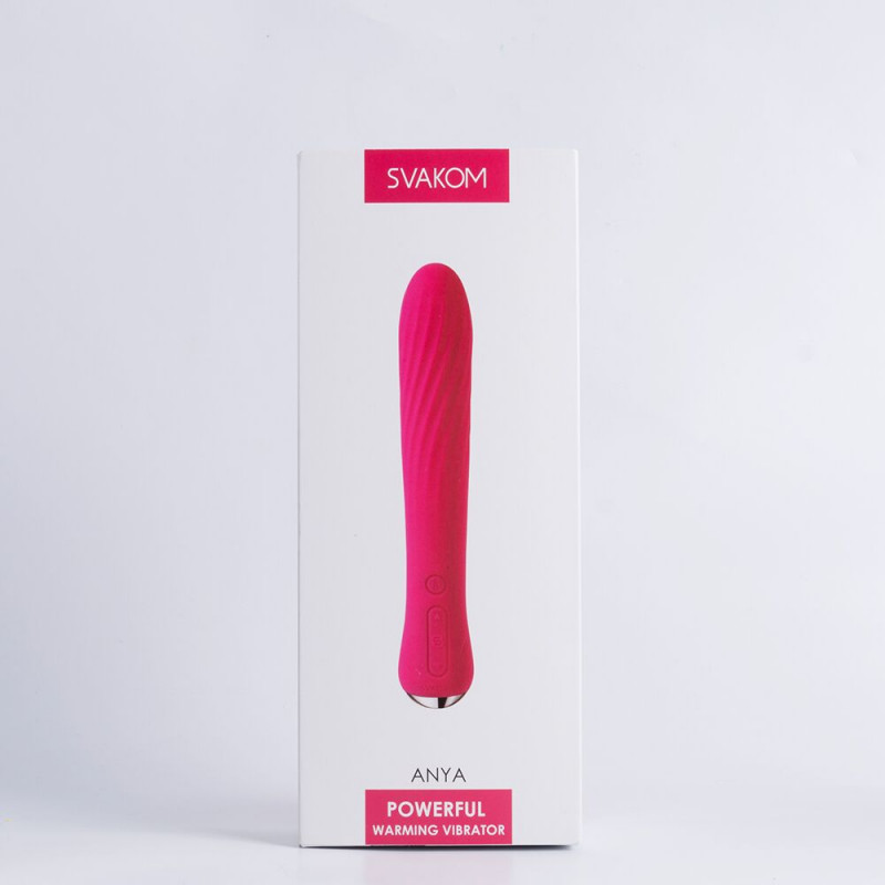 Аксесуари та вібратор Svakom Anya Plum Red, комплектація