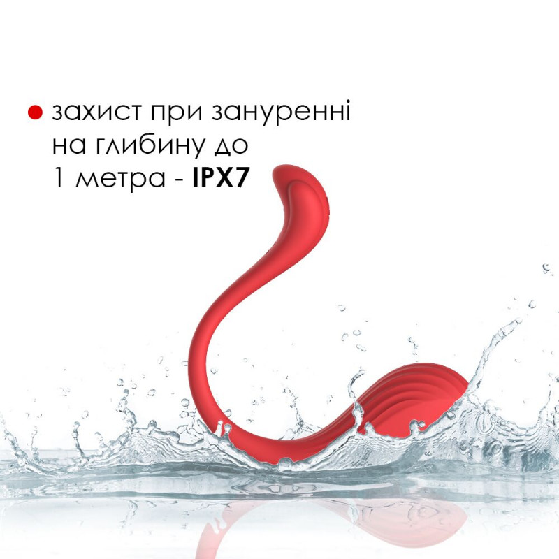 Svakom Phoenix Neo - демонстрація режимів вібрації, світловий індикатор