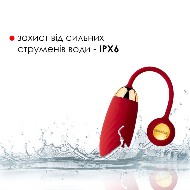 Деталі дизайну інтерактивного віброяйця Svakom Ella Neo