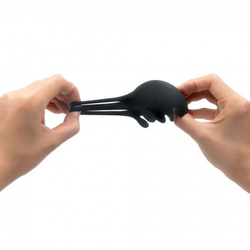 Детальний вигляд текстури ерекційного кільця Dorcel FUN BAG, приємної на дотик