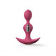 Анальний стимулятор Love To Love TWINNY BUD, детальний вигляд сливового кольору