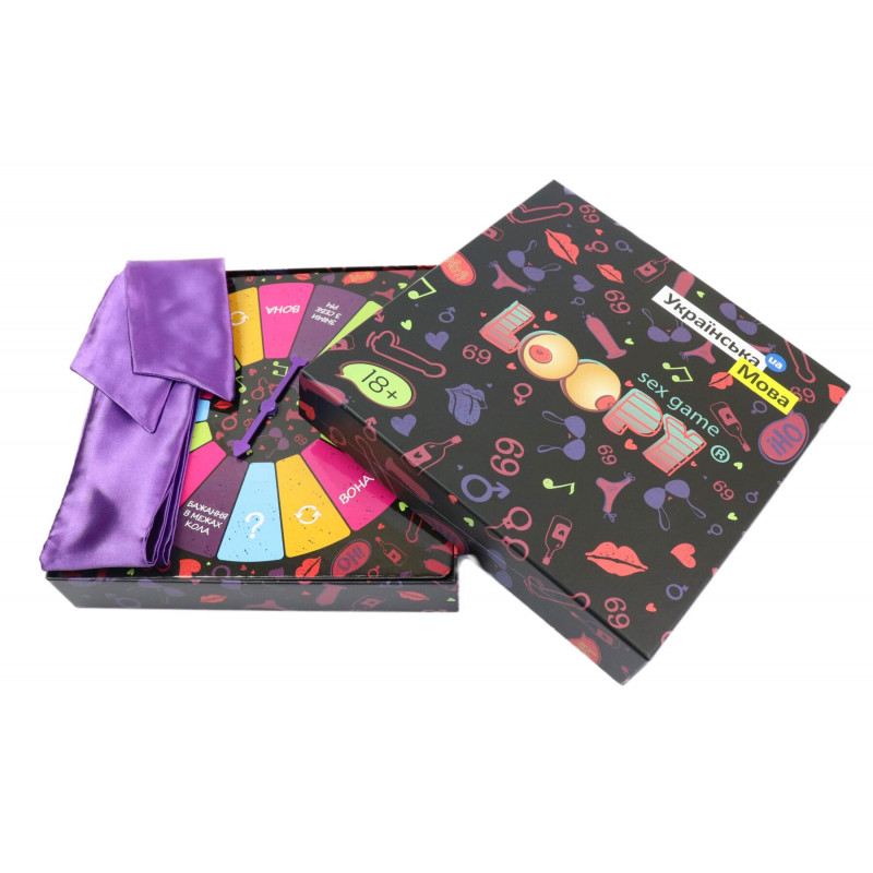 Упаковка еротичної гри Asgard Games LOOPY sex game, стильний дизайн