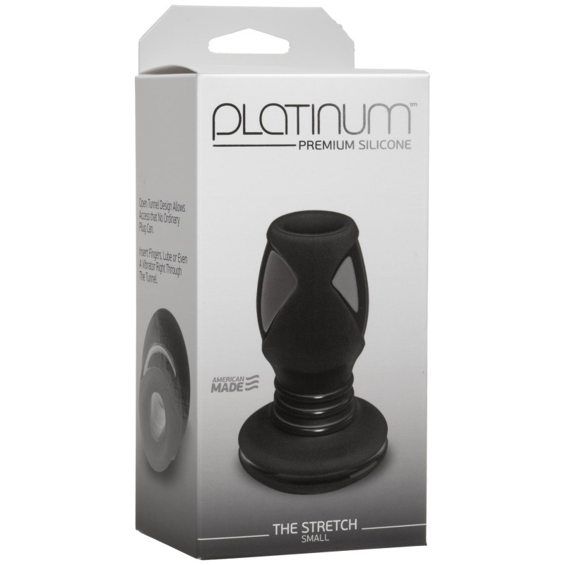 Упаковка анального тунелю Doc Johnson Platinum Premium Silicone The Stretch Small Black