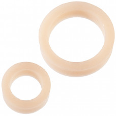 Набір ерекційних кілець Doc Johnson Platinum Premium Silicone C-Rings White — Keks-Hub