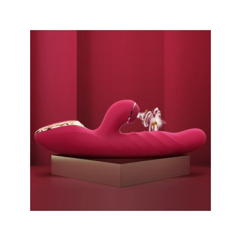 Кнопки керування вібратором KISSTOY A-King Max червоним, функціональні можливості