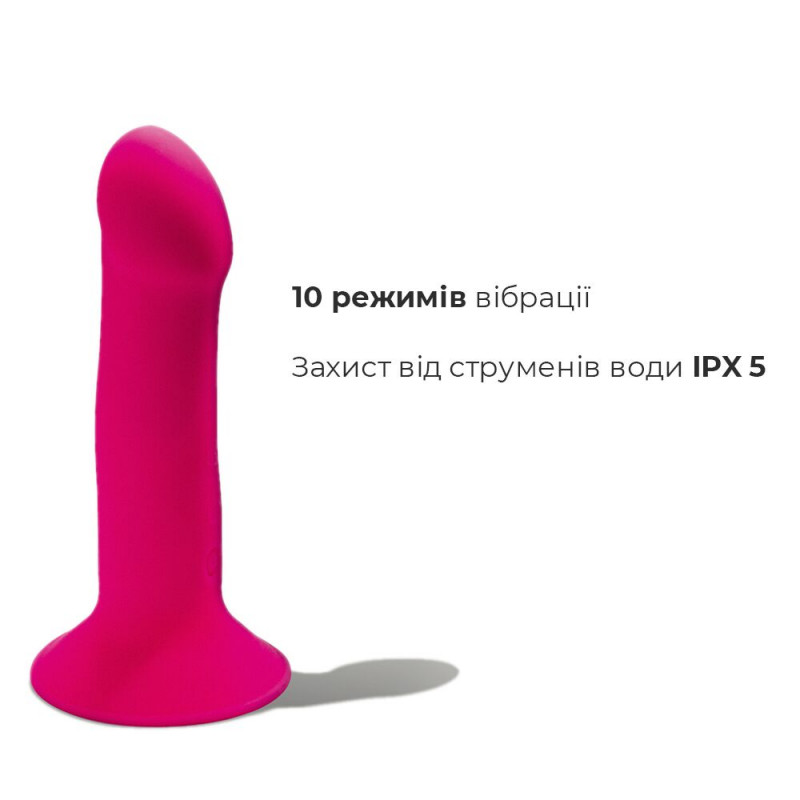 Текстура рожевого двошарового ділдо Adrien Lastic Hitsens 2 Pink, гнучкість