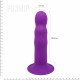 Двошаровий ділдо Adrien Lastic Hitsens 3 Purple 4 см, вид збоку