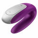 Смарт-вібратор Satisfyer Double Fun Violet - у комплекті з аксесуарами