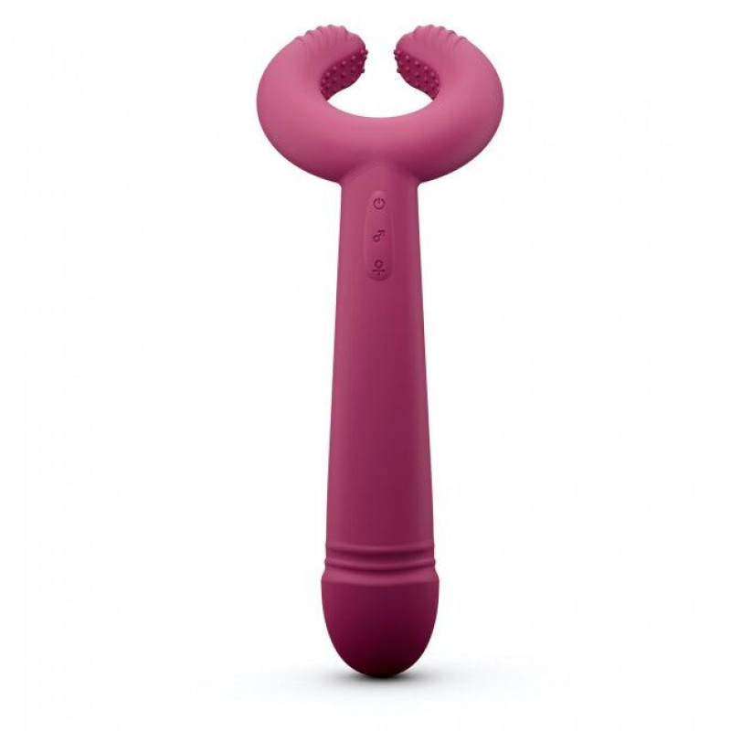 Вібратор Love To Love PLEASE ME - PLUM STAR збоку, демонстрація його витонченого дизайну