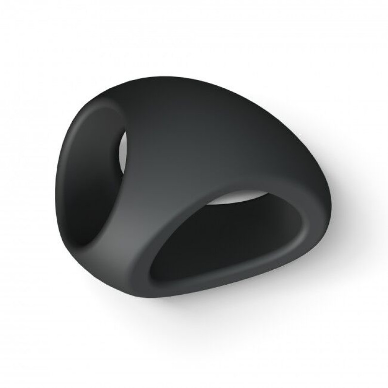 Брендинг Love To Love на ерекційному кільці FLUX RING BLACK ONYX – витончене гравіювання.