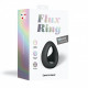 Подвійне ерекційне кільце Love To Love FLUX RING BLACK ONYX в комплекті з інструкцією та чохлом для зберігання.