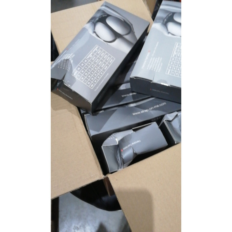 Трусики-стрінги для страпона Strap-On-Me HEROINE HARNESS м'яті, вид збоку