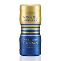 Мастурбатор Tenga Premium Dual Sensation Cup двухсторонний, с двумя каналами