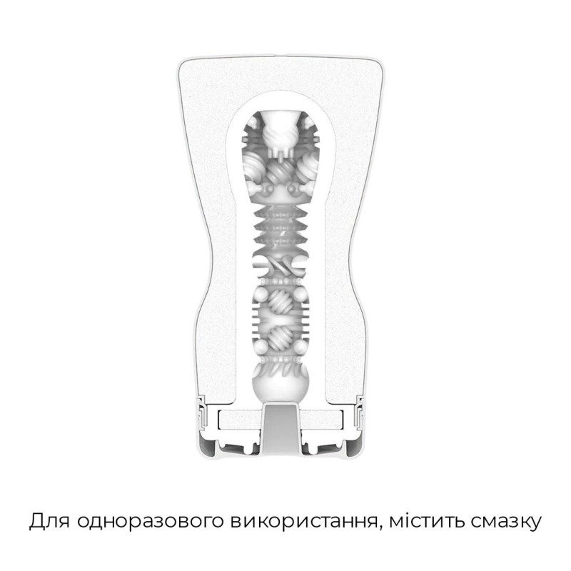 Мастурбатор Tenga Premium Soft Case Cup, використання з різних ракурсів