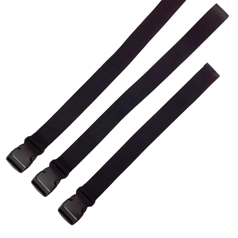 Упаковка ременів для бондажу Art of Sex Black Night Simple чорні - елегантний дизайн