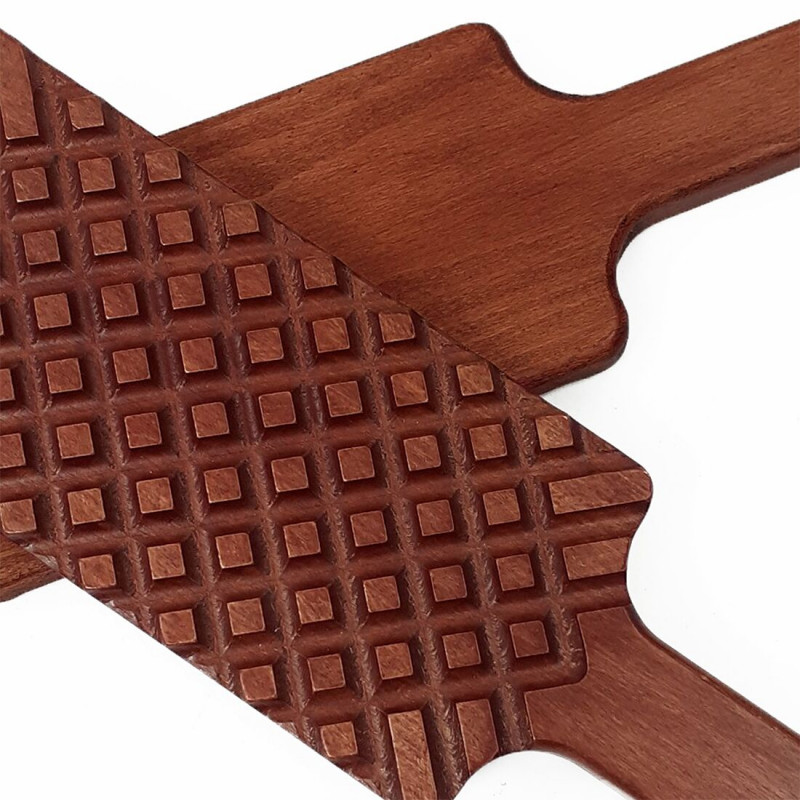 Деталі текстури дерева дерев'яного падла Art of Sex Мокко