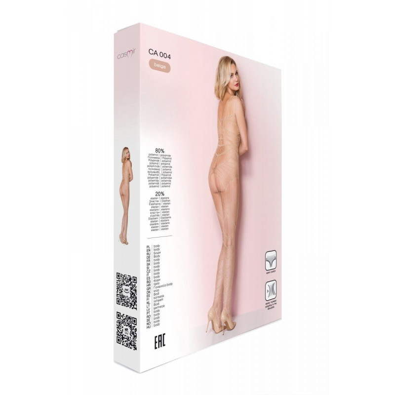Сравнение оттенка бодистокинга Casmir CA004 телесного с кожей